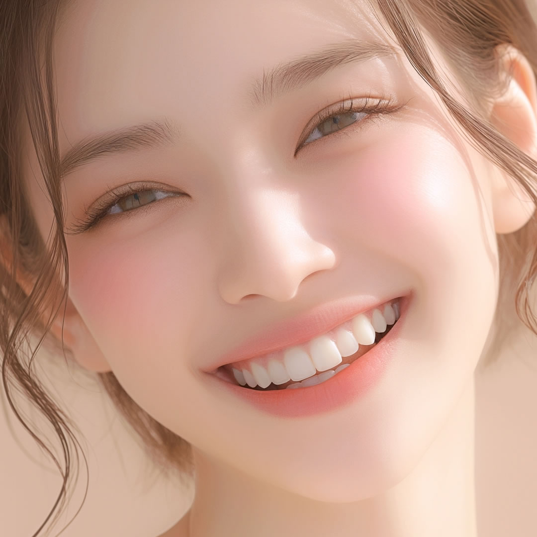 鼻が小さい女性