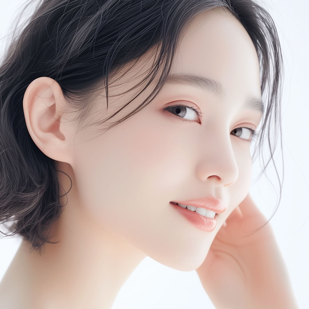 MD式オプションで二重整形を受けた女性