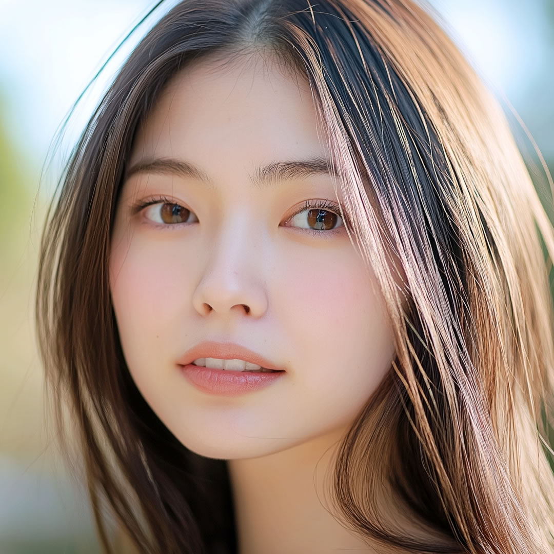 わし鼻を修正した女性