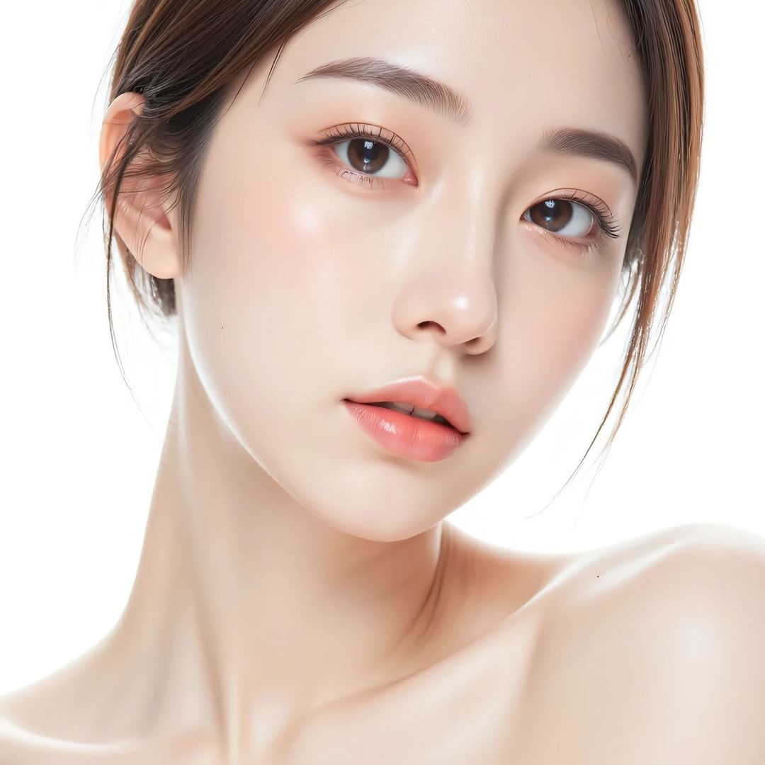 眼瞼下垂を受けた女性