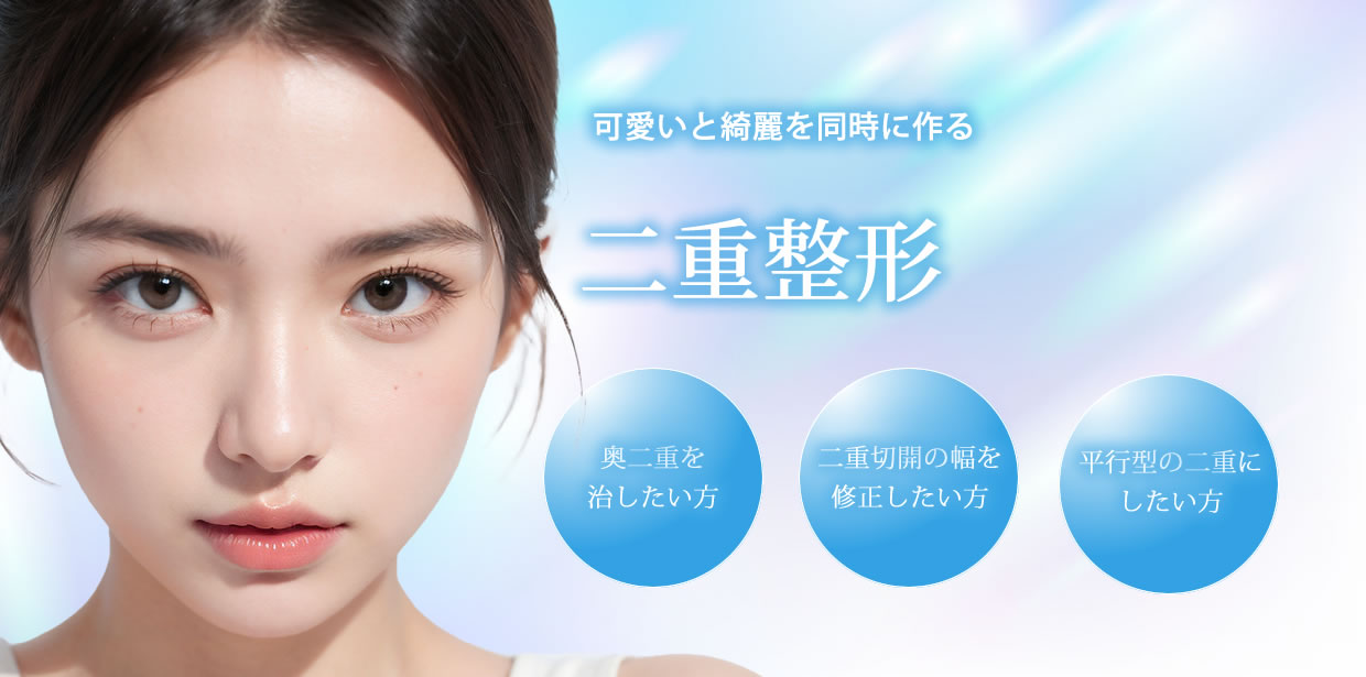 東京シンデレラ美容外科　二重整形　バナー